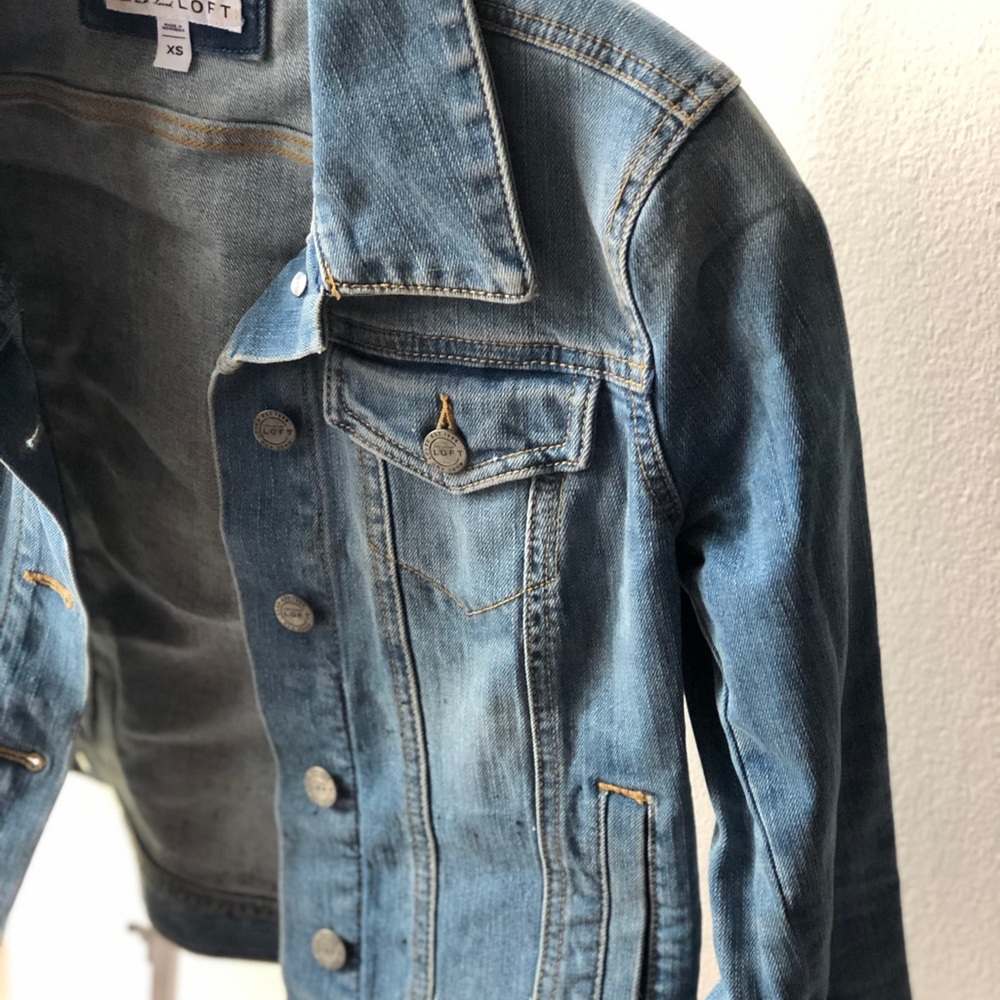 Loft Modern Denim Jacket